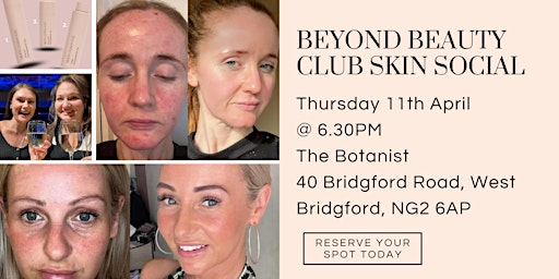 Imagem principal do evento Beyond beauty club skin social