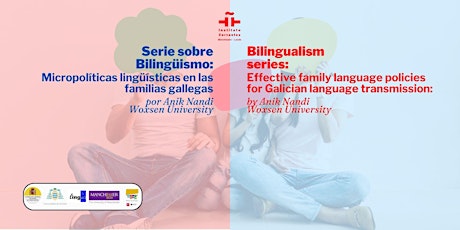 Imagem principal do evento Effective family language policies for Galician language transmission
