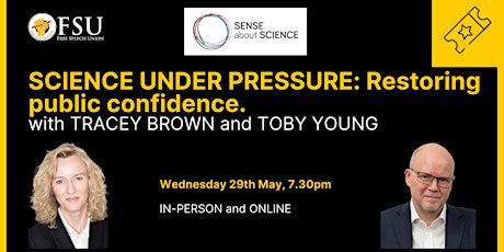 Session Three: Science Under Pressure — Restoring Public Confidence