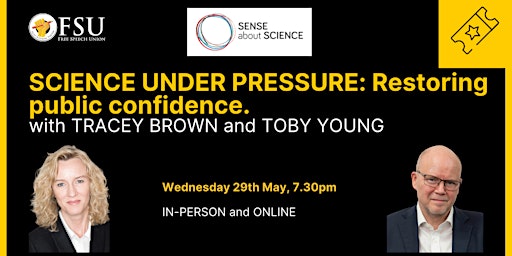 Session Three: Science Under Pressure — Restoring Public Confidence primary image