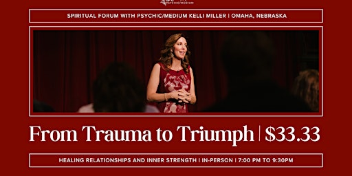 Imagem principal do evento From Trauma to Triumph: Healing Relationships and Inner Strength