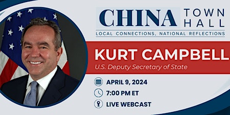 China Town Hall with U.S. Deputy Secretary of State Dr. Kurt Campbell  primärbild