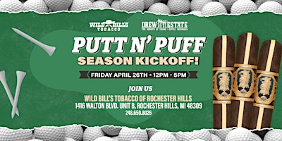 Putt N' Puff Season Kickoff primary image