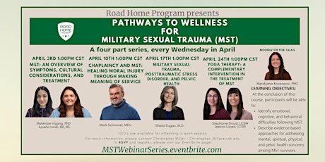 Pathways to Wellness for Military Sexual Trauma (MST)