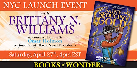 NYC Launch | Saint-Seducing Gold by Brittany N. Williams