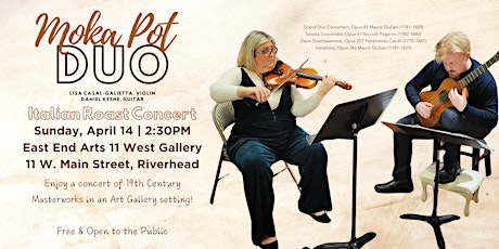 Art Gallery Strings Concert by Moka Pot Duo