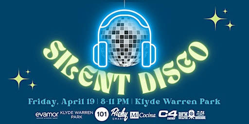 Imagen principal de Silent Disco at Klyde Warren Park