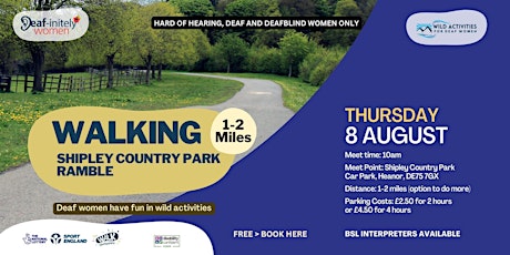 Shipley Country Park Ramble - Deaf Women Wild Activities!