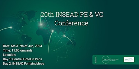 20th Annual INSEAD Private Equity & Venture Capital Conference