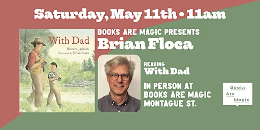 In-Store: Storytime w/ Brian Floca: With Dad primary image