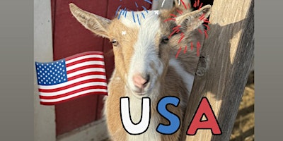 Goat Yoga Nashville- July Jubilee/4th of July Class primary image