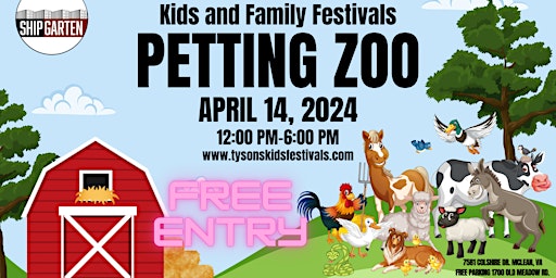 Imagen principal de Petting Zoo Hosts Kids and Family Festival