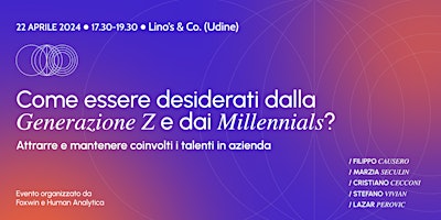 Hauptbild für Come essere desiderati dalla Generazione Z e dai Millennials?