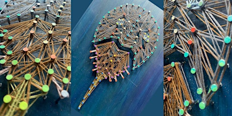 ArtSea Create & Sip  -  Horseshoe Crab String Art at Cowfish