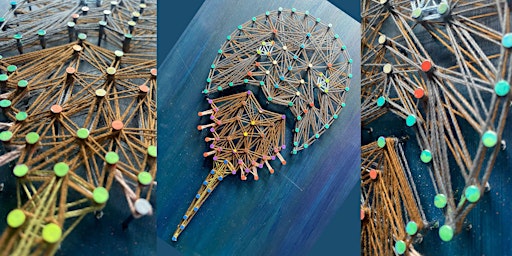 ArtSea Create & Sip  -  Horseshoe Crab String Art at Cowfish  primärbild