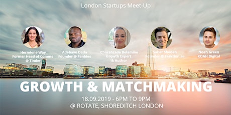 London Startups Growth and Start-up Matchmaking  primary image