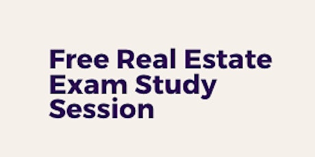 NJ Real Estate Exam Study Session