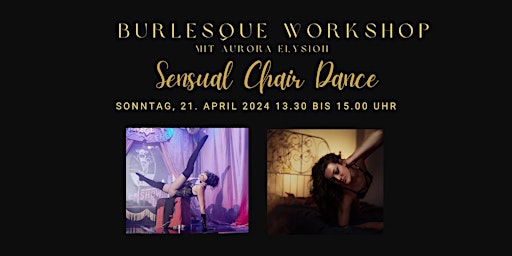 Burlesque Workshop- Sensual Chair Dance mit Aurora Elysion primary image