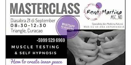 Primaire afbeelding van Muscle Testing & Self Hypnosis - Your Way to Inner Peace