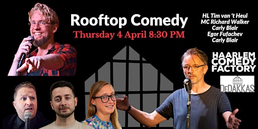 Imagem principal do evento Haarlem Rooftop Comedy