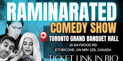 Imagen principal de Ramina Rated Comedy Show: Toronto 2024 FRIDAY