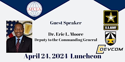 Imagem principal do evento AFCEA Belvoir April 2024 Luncheon