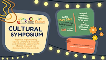 Cultural Symposium | Hanover, Minto & Wellington North Cultural Roundtables