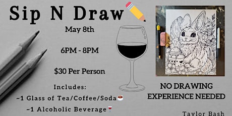 Sip N Draw At A Winery