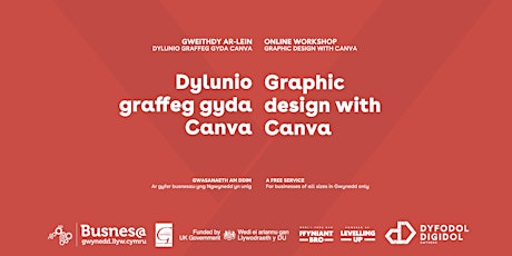 Dylunio graffeg gyda Canva//Graphic design with Canva