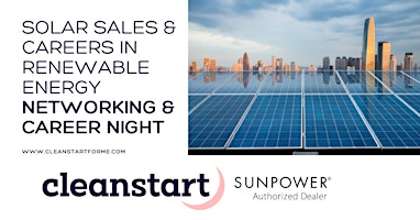 Hauptbild für Explore Exciting Careers in Solar! Solar Appointment Setters & Sales Consultants Career Night!