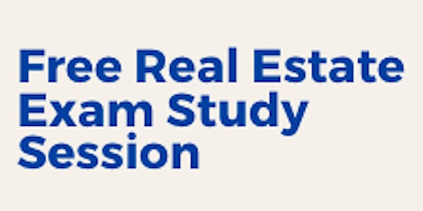 Copy of NJ Real Estate Exam Study Session