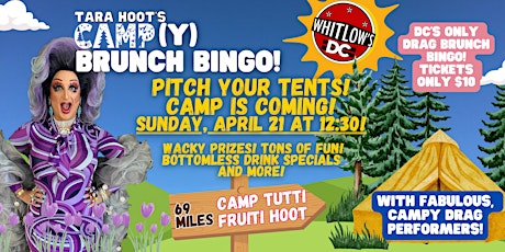 Tara Hoot's Camp(y) Brunch Bingo