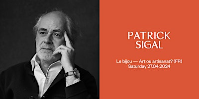 Imagen principal de PATRICK SIGAL – LE BIJOU - ART OU ARTISANAT ? (FR)