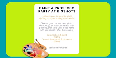 Image principale de Paint & Prosecco Party