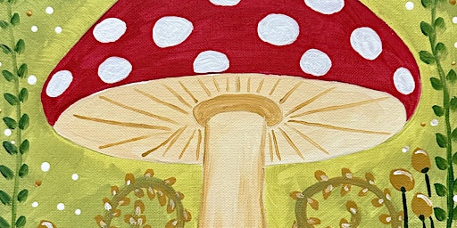 Magic Mushroom Paint ‘N Sip primary image