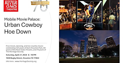 Urban Cowboy Movie Hoe Down by Friends of River Oaks Theatre  primärbild