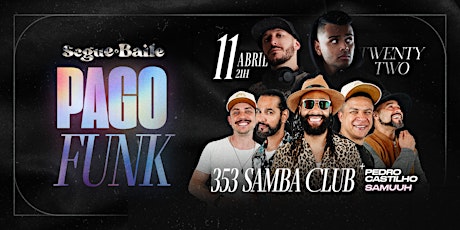 Imagen principal de SEGUE O BAILE - PAGOFUNK - 353 SAMBA CLUB