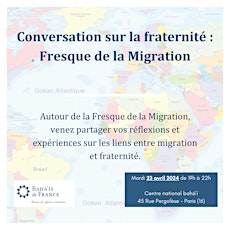 Conversations sur la fraternité: Atelier Fresque de la Migration