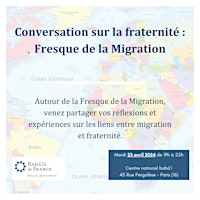 Immagine principale di Conversations sur la fraternité: Atelier Fresque de la Migration 