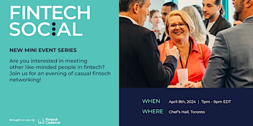 Fintech Social - Toronto primary image