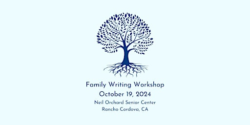 Imagem principal do evento Family Writing Workshop