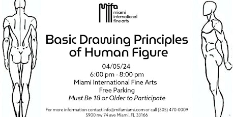 Workshop - Continuation of Basic Drawing Principles of Human Figure