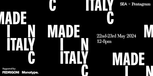 Primaire afbeelding van Made In Italy NYC Exhibition