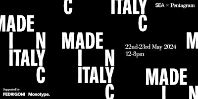 Made In Italy NYC Exhibition primary image