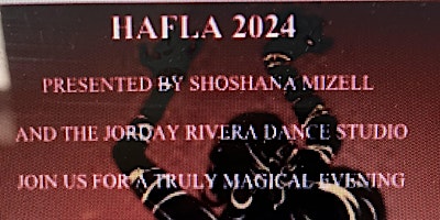 Imagen principal de JRDS HAFLA 2024 Presented By Shoshana  Mizell Sat 4/20/24 7:30-10:30pm