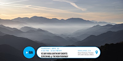 Imagen principal de VC Bay Area Earth Day Shorts Screening @ The New Parkway