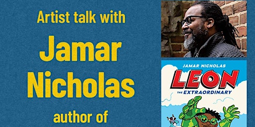 Artist talk and book signing with Jamar Nicholas primary image