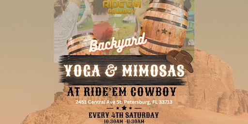 Imagem principal do evento Yoga & Mimosas Downtown St. Pete