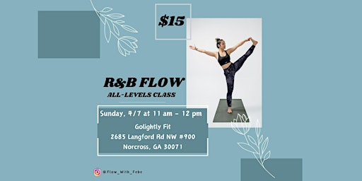 Imagen principal de R&B Yoga Class - Flow With Febe