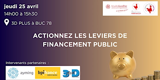 Actionnez les leviers de Financement public! primary image